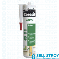 Герметик акриловий Ceresit (Церезіт) CS-11 Acryll (білий) 280мл