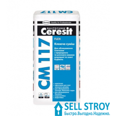 Клей Ceresit CM 117 Flex для плитки и камня 25 кг