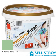 Затирка Baumakol Premium Fuge эластичная Светло-Зеленая 2 кг